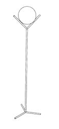 Floor Lamp Device mark 249125 Trademark