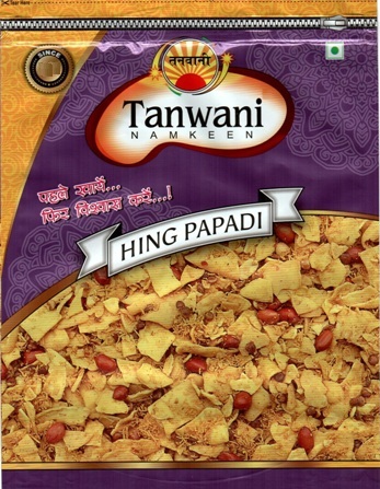 Tanwani Namkeen Hing Papadi Device mark 4459305 Trademark