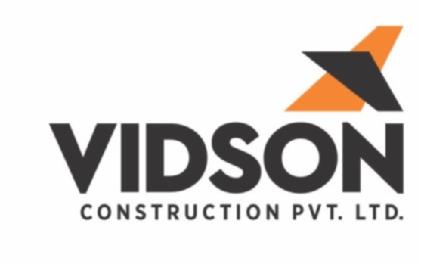 Vidson Construction Pvt Ltd (label) Device mark 4468917 Trademark