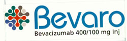 Bevaro - Bevacizumab 400/100 Mg Inj Device mark 4475878 Trademark