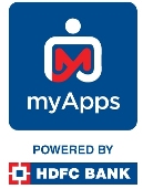 Myapps Powered By Hdfc Bank Label Device mark 4476367 Trademark
