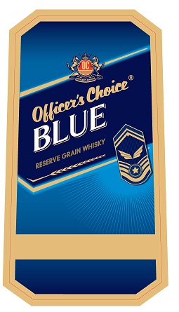 Officer's Choice Blue Reserve Grain Whisky Device mark 4481086 Trademark