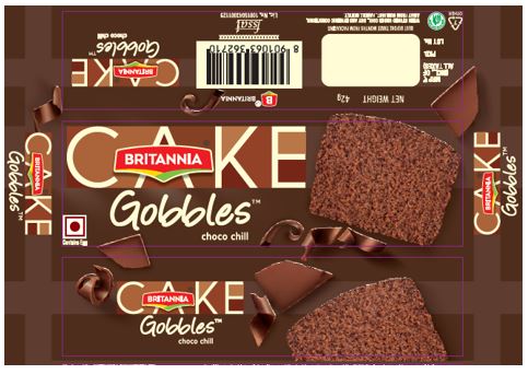Britannia Cake Gobbles Choco Chill Device mark 4477745 Trademark