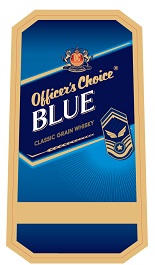 Officer's Choice Blue Classic Grain Whisky Device mark 4481552 Trademark