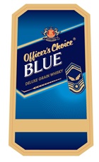 Officer's Choice Blue Deluxe Grain Whisky Device mark 4481557 Trademark
