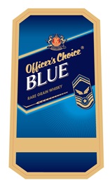 Officer's Choice Blue Rare Grain Whisky Device mark 4481559 Trademark