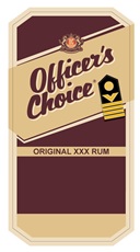 Officer's Choice Original Xxx Rum Device mark 4481563 Trademark