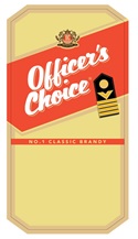 Officer's Choice No.1 Classic Brandy Device mark 4481568 Trademark
