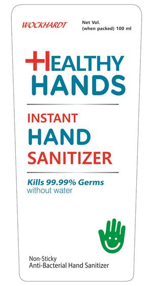 Healthy Hands Instant Hand Sanitizer Device mark 4483235 Trademark