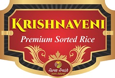 Krishnaveni Premium Sorted Rice ; Farm Fresh 100% Natural Device mark 4496792 Trademark