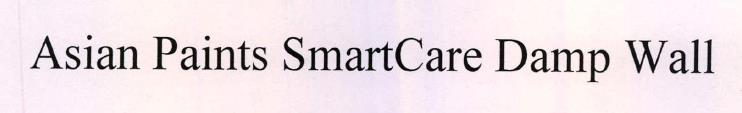 Asian Paints Smartcare Damp Wall Device mark 2238036 Trademark