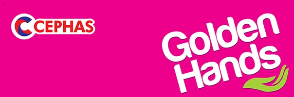 Golden Hands Device mark 4512451 Trademark