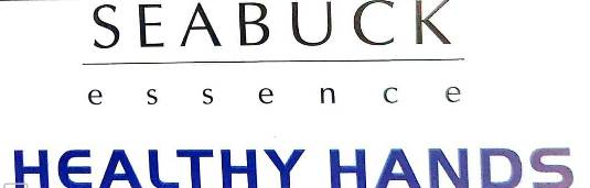 Seabuck Essence Healthy Hands (label) Device mark 4521886 Trademark