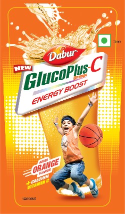 Dabur Glucoplus-c Orange Device mark 4518900 Trademark