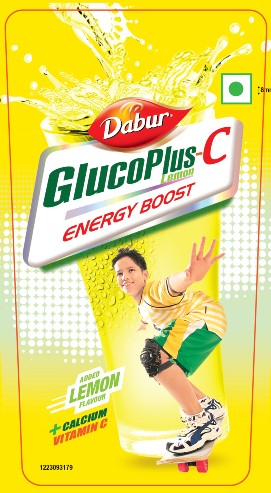 Dabur Glucoplus-c Lemon Device mark 4518901 Trademark