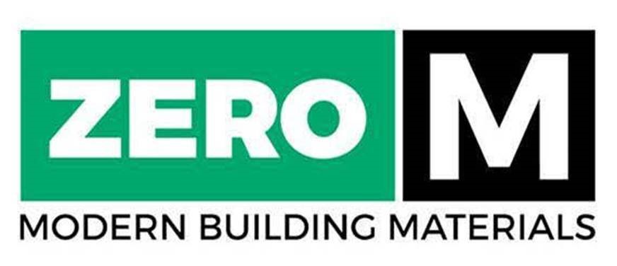 Zero M Logo With The Tagline - Modern Building Materials Device mark 4519213 Trademark