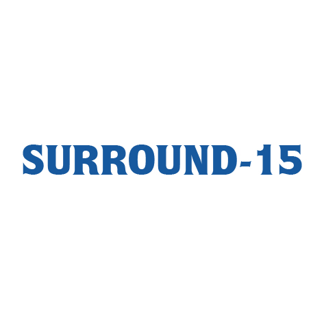 Surround - 15 Reprsented Artistically And Calligraphically Device mark 4534692 Trademark