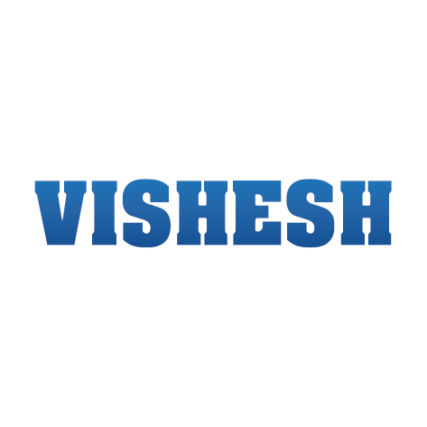 Vishesh Represented Artistically And Calligraphically Device mark 4534694 Trademark