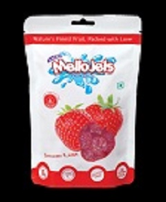 Mala's Mellojels Strawberry Flavour Device mark 4527621 Trademark