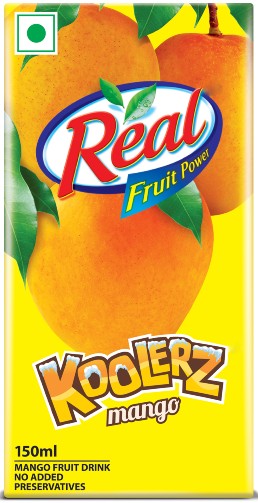 Real Fruit Power Koolerz Mango Device mark 4528362 Trademark