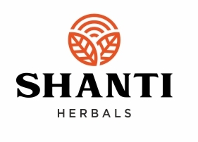 Shanti Herbal With Image Of Leaves Device mark 4545021 Trademark
