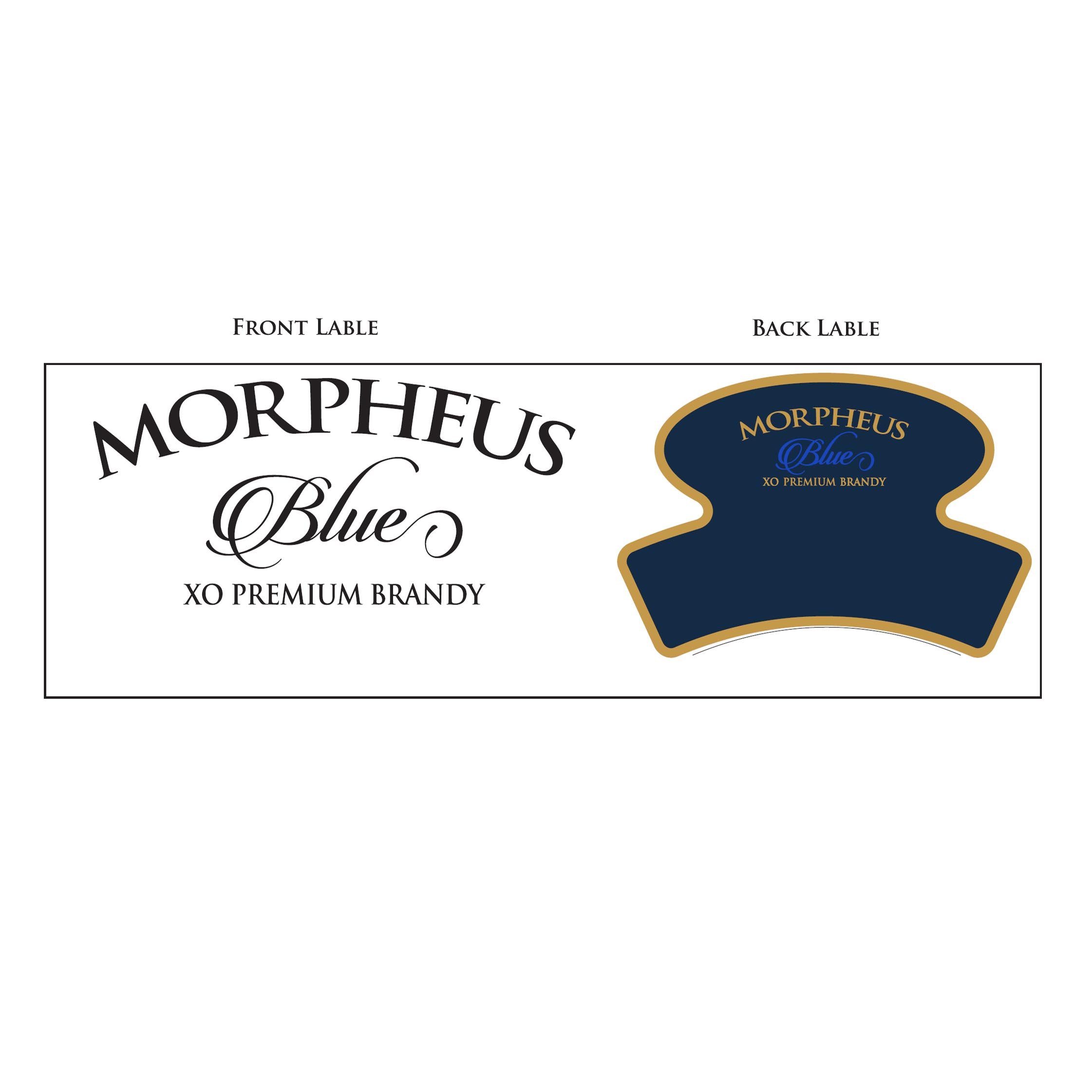 Morpheus Blue Xo Premium Brandy (label) Device mark 4537236 Trademark
