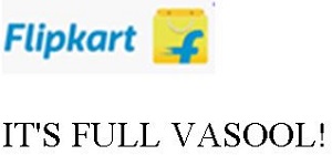 Flipkart F - It's Full Vasool! ( Logo And Device) Device mark 4548673 Trademark