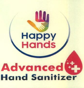 Happy Hands Advanced Hand Sanitizer Device mark 4557744 Trademark