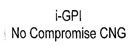 I-gpi No Compromise Cng Device mark 2355772 Trademark