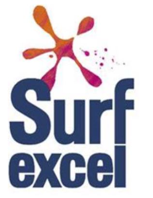 Surf Excel (stylised) With Splat Device Device mark 4563303 Trademark