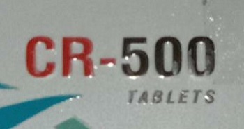 Cr-500 Tablets Device mark 4559830 Trademark