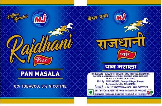 Rajdhani Pure Pan Masala Device mark 4568688 Trademark