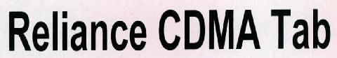 Reliance Cdma Tab Device mark 2313618 Trademark