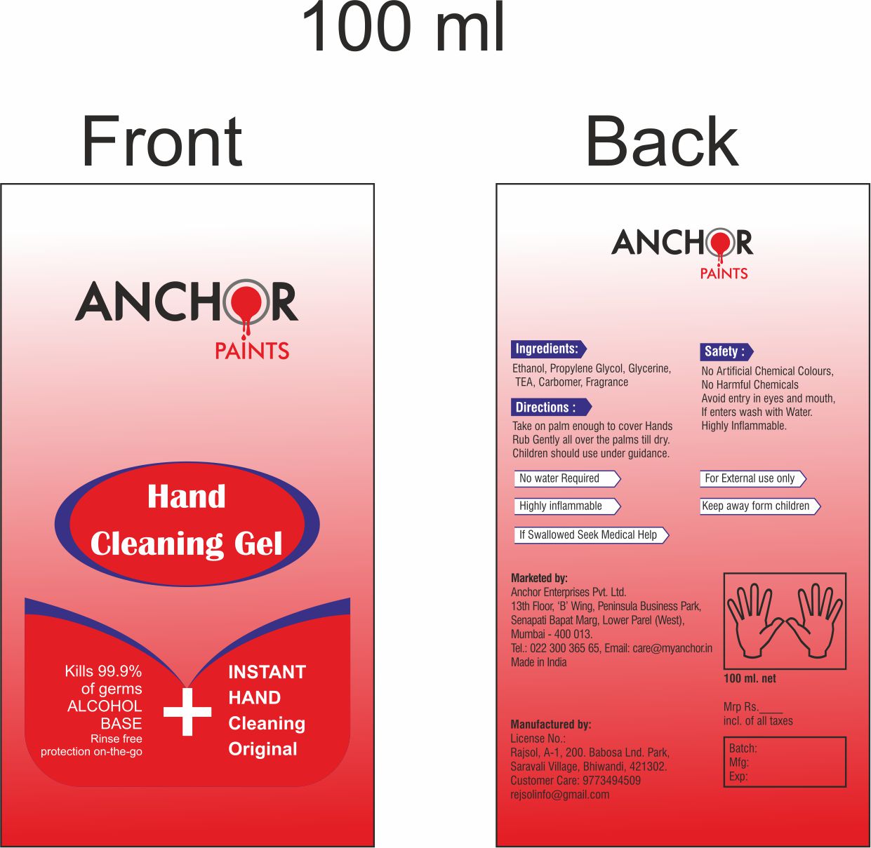 Anchor Paints Device mark 4576159 Trademark