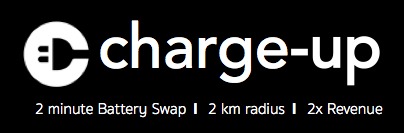 E-charge Up 2 Minute Battery Swap 2 Km Radius 2x Revenue Device mark 4581341 Trademark