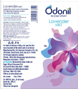 Odonil Lavender Mist Device mark 4584371 Trademark