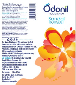 Odonil Sandal Bouquet Device mark 4584379 Trademark