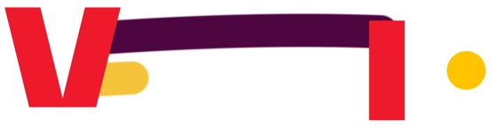 Vi (stylised Logo In Colour) Device mark 4586392 Trademark