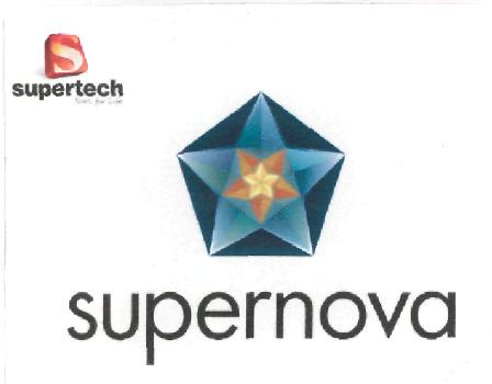 Supernova Supertech (logo) Device mark 2242689 Trademark