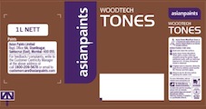 Asian Paints Woodtech Tones Device mark 4598928 Trademark