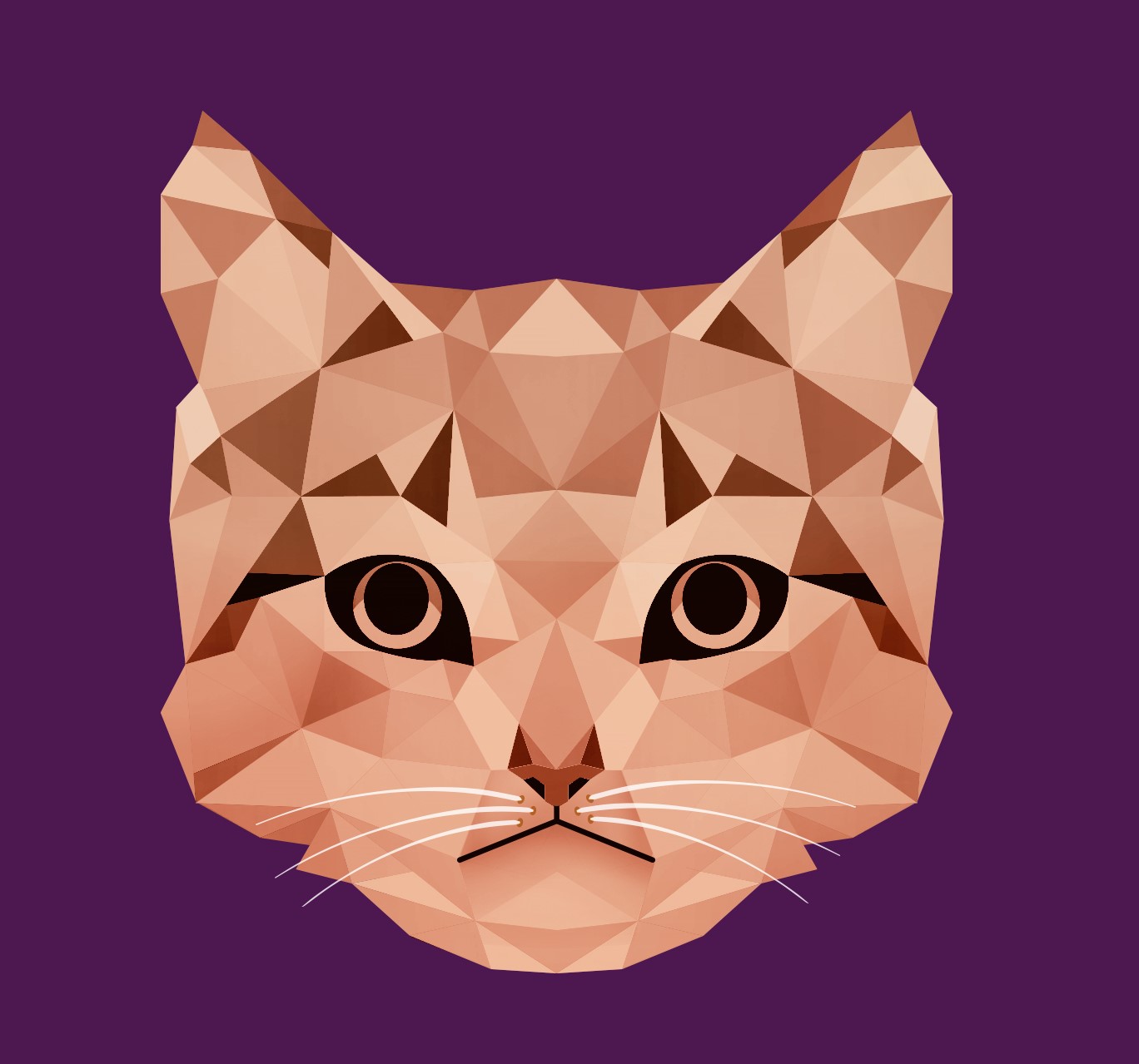 Device Of Face Of Cat Device mark 4595650 Trademark