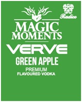 M2 Magic Moments Verve Green Apple Premium Flavoured Vodka Device mark 4605974 Trademark