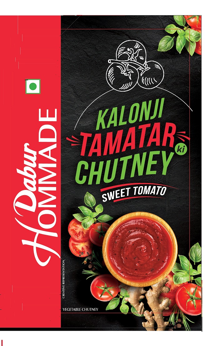 Dabur Hommade Kalonji Tamatar Chutney Device mark 4615674 Trademark