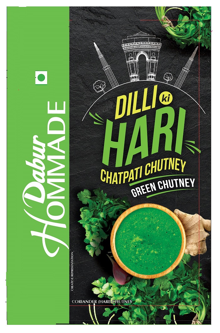 Dabur Hommade Hari Coriander Chutney Device mark 4615677 Trademark