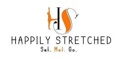 Happily Stretched: Set. Mat. Go. Device mark 4625651 Trademark