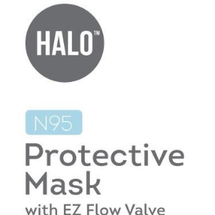 Halo - N95 - Protective Mask With Ez Flow Valve Device mark 4631164 Trademark