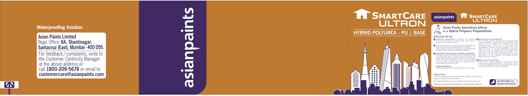 Asian Paints Smartcare Ultron Device mark 4624038 Trademark