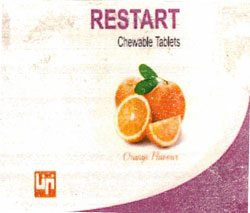 Restart Chewable Tablets Device mark 4635032 Trademark