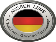Aussen Lens – Crafted With German Technology Device mark 4635192 Trademark