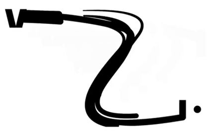 Vi (stylised Logo In Black And White) Device mark 4639261 Trademark